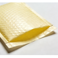 Sac postal à fermeture automatique à bulles jaunes