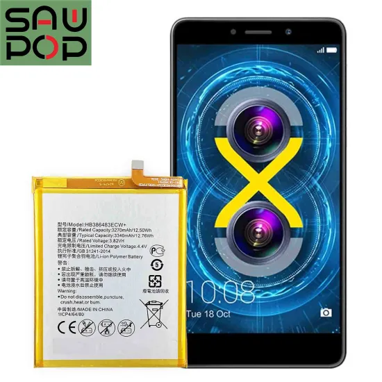 Original Battery for Huawei Devices: Honor 6X, G9 Plus, Maimang 5, GR5 2017