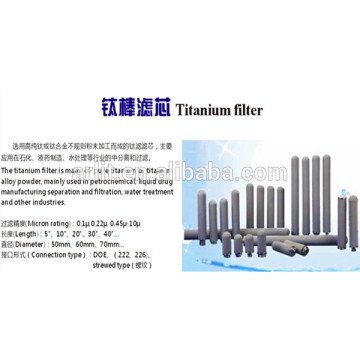 Titanium(TI) powder Sintered filter