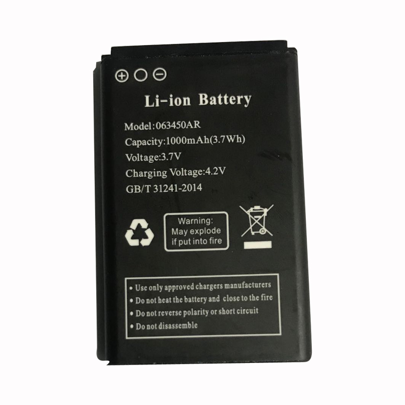 603450ar 3 7v 1000mah 3 7wh