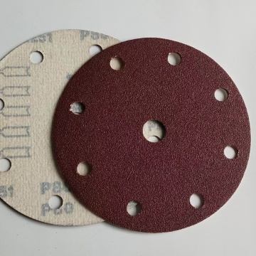 Aluminum Oxide Round E-weight Sandpaper 125mm Sanding Disc