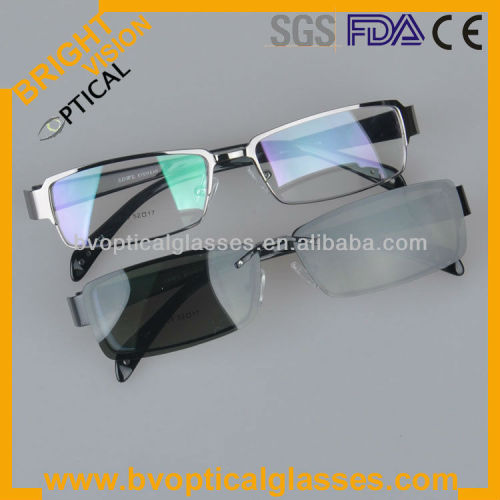 Bright Vision S9024 New Design Frames Magnetic Clip on Optical Sunglasses