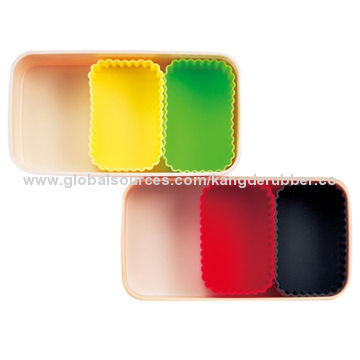 Silicone Square Cups for flavorsNew