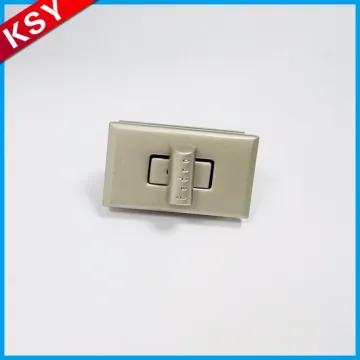Best Quality China Supplier Good Quality Hardware Handbag Flip Gold Metal Twist Lock For Bag