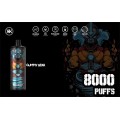 Bester Preis KK Energy verfügbares Vape 8000 Puffs