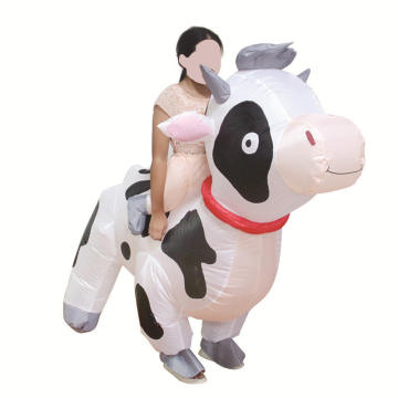 Bunte aufblasbare Einhorntier -Requisiten für kreative Halloween -Party