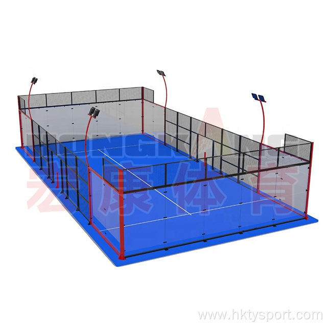 Covered Padel Court Equipment