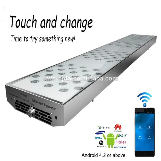 Programmable Intelligent Cost-effective WIFI Wireless LED Aquarium Light 36in S200 For Coral Reef By Exclusive Craft