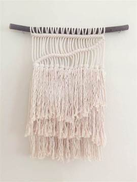 3mm Twisted 100% Natural Color Wave Cotton Rope