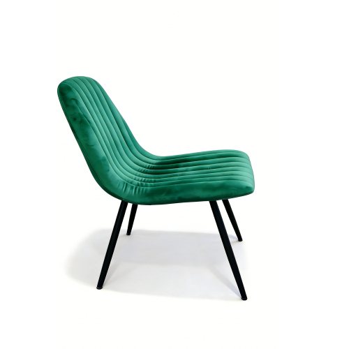 Современный бархатный стул в стильный домашний декор