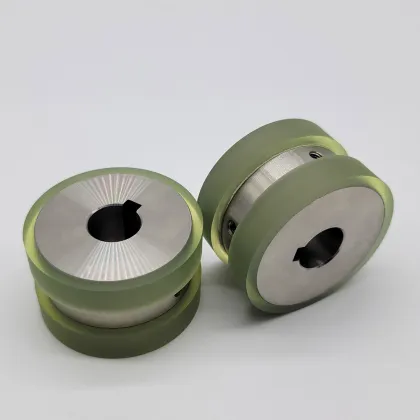 Conveying Steel Pipe Polyurethane V Rubber Roller Maker PU Pipeline Rubber Roller