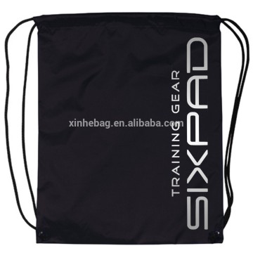 shiny logo polyester sting bag