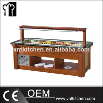 Marmor Island Typ Commercial Salat Bar