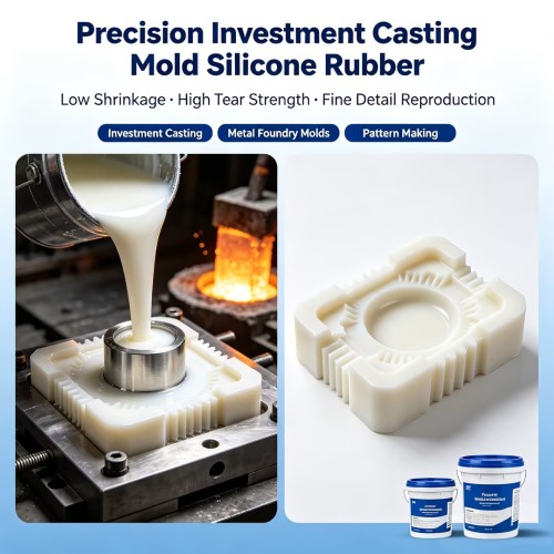 Precision Investment Casting Mold Silicone Rubber