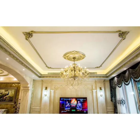 Wholesale Good Quality Building Material: Hotel Ceiling Decorative Template - Big Round Ceiling Medallion PU