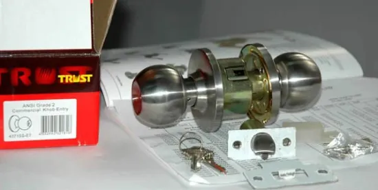 Grade 2 Comemercial Cylindrical Round Knob lock