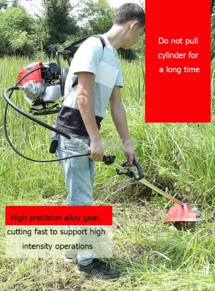 Multi-Function Knapsack Paddy Weeder and Mini Gasoline Power Garden Weeder for Small Farms