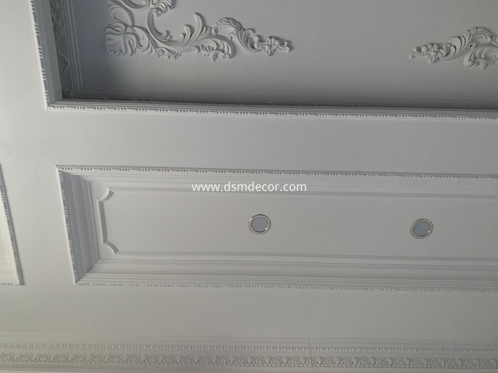 White PU moulding