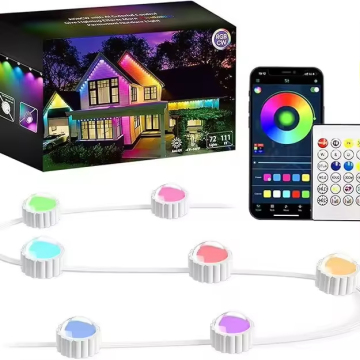 36V LED 픽셀 튜브 라이트 -IP68 야외 사용을위한 방수 크리스마스 조명