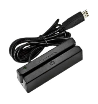 Magnetic stripe card reader
