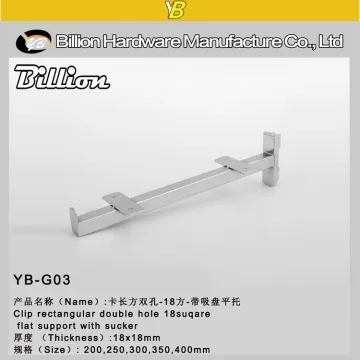 hardware product wall metal shelf brackets/chrome display hooks