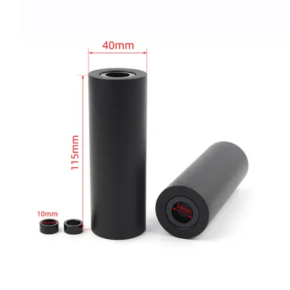 BMX Pegs Plastic Sleeve Profession Stunt Foot Peg