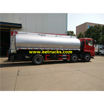 4000 Gallons 6x2 Xe tải thùng chứa chất lỏng ăn mòn