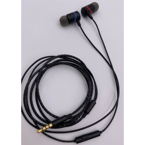 Membatalkan Kebisingan Earbud Headphone Stereo Premium dengan Mic