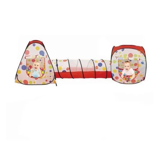 Three-in-One Children's Tent with Ocean Ball Toy: A Comprehensive Outdoor Garden Playset