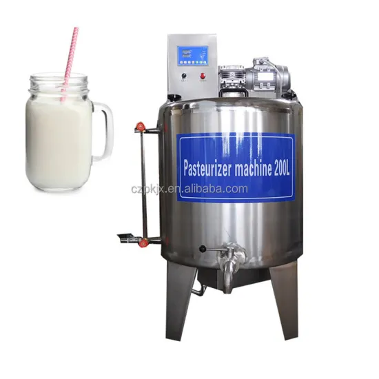 Commercial Juice Sterilizer for Pure Cow and Goat Milk Pasteurization