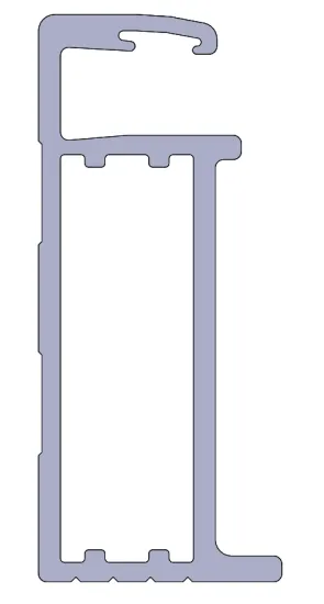 Aluminum PV solar module frame-2068