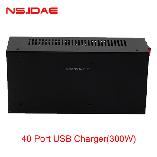 40 portas estação de carregamento USB Charger Desktop