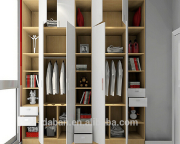 High quality bedroom furniture walk in wardrobe modern wardrobe design
