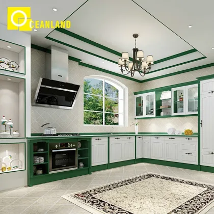 Modern European Kitchen Furniture Customization in Guangzhou