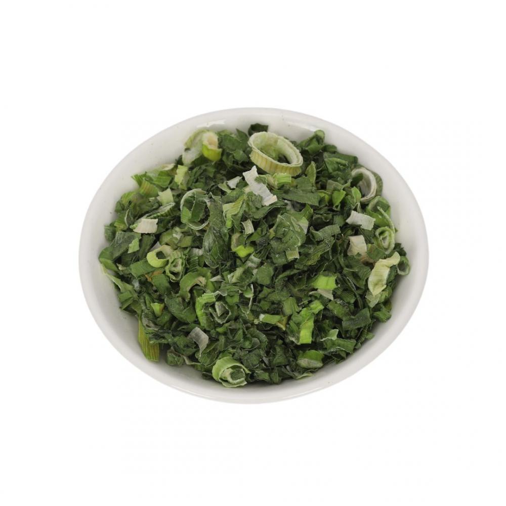 Cincin daun bawang kering bawang hijau