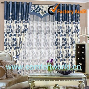 2012 Fashion Curtain Design For Window Curtain