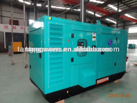 Deutz soundproof generator -stage II emission