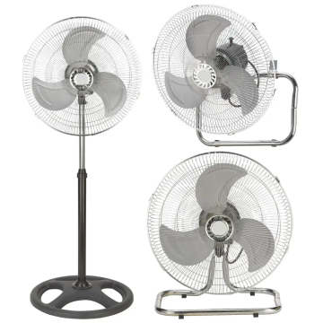 Popular High-Quality 3-in-1 Electric Industrial Stand Fan