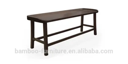 natural bamboo Long Bench Simple Style and modern European Style Bamboo Furniture
