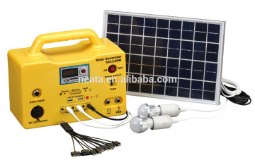 2015 new Model 12v 30w solar fan & lighting system