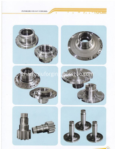 C45 Transmission Pinion Shaft Forging