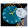 Large Modern Silent Metal Wall Clock