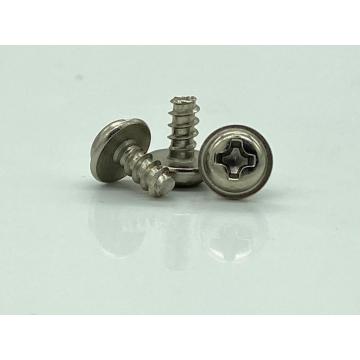 Cross recessed pan screws with washer ST2.9*6