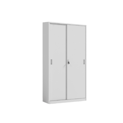 Full Height Sliding Door Cabinets with Adjustable Shelf