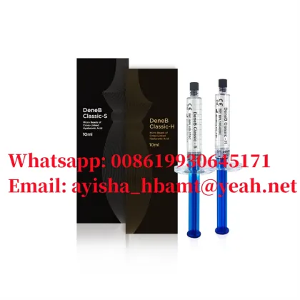 DeneB Classic-H S injectable hyaluronic acid (HA) filler restore body volume