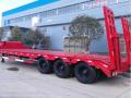 3 Axles Lowbed Semi Trailer