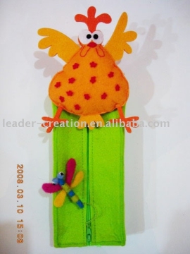 Felt Pencilbox  decoration