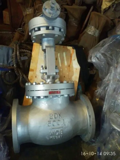 Jis20K Globe Valve, 12 Inch, Flanged Ends