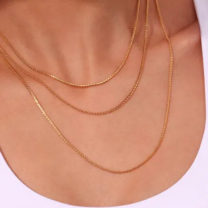 Stainless Steel 1.8mm S Chain Bracelet Necklace - New Arrival Fine Jewelry Accessories