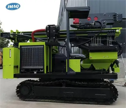 Crawler Hydraulic Solar Pile Driver
